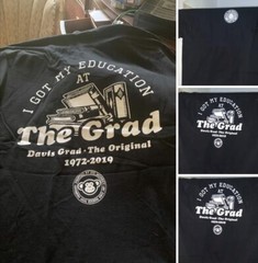 “The Grad” Davis Graduate T-shirts Last Chance To Buy
