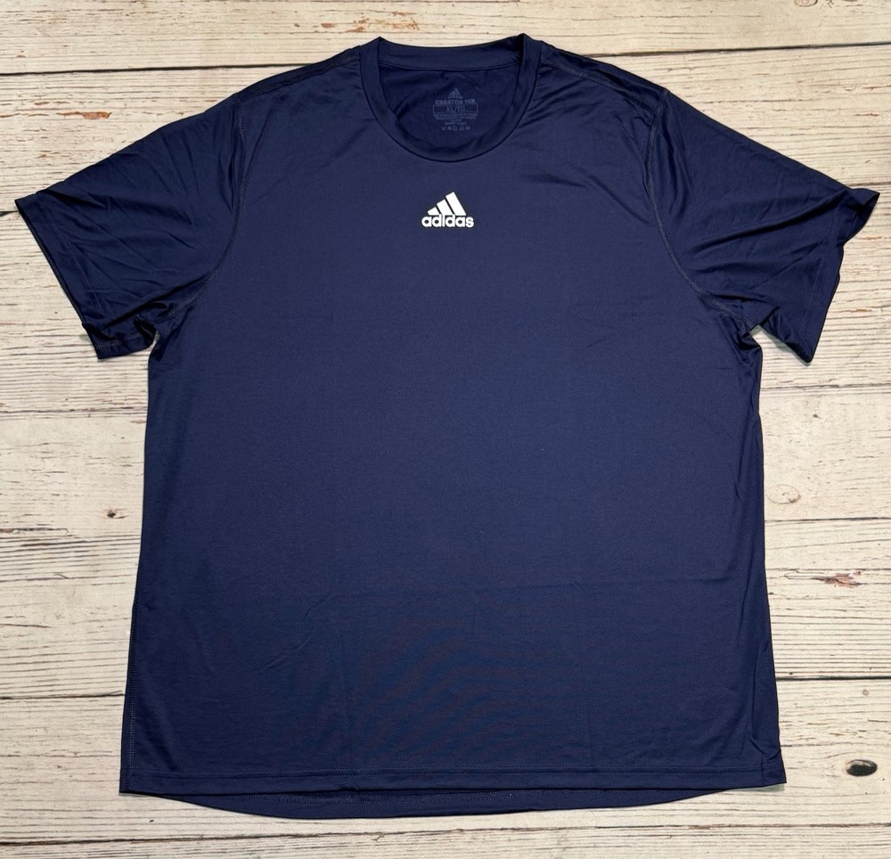 NWT Adidas Creator Short Sleeve T-shirt Men’s Sz XL Blue