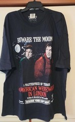 An American Werewolf In London Rucking Fotten Horror Retro T-Shirt Shirt 2XL
