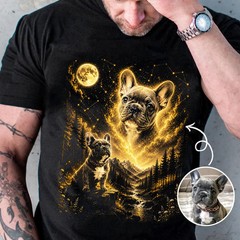 Custom Pet Photo Personalized Pet Lover Comfort Tee