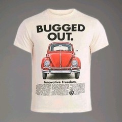 NEW! BUGGED OUT VOLKSWAGEN Size SMALL Officially Licensed Graphic T-Shirt