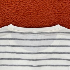 PETER MILLAR Men’s LARGE Colt Short Sleeve Striped T-Shirt Summer Ivory NEW $160