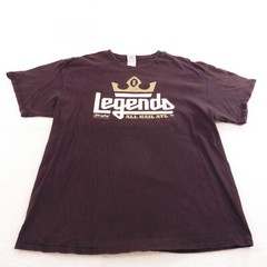 Legends Shirt Men’s Extra Large Black 90’s Skater Apparel Vintage Retro JNCO Era