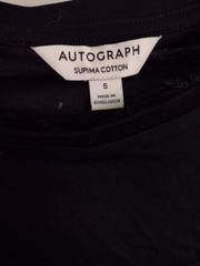 Autograph Men’s 2Pcs Supima Cotton T-shirts Size S Black & Olive NEW
