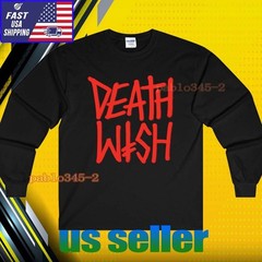 NEW SHIRT DEATHWISH SKATE LOGO LONG SLEEVE T-SHIRT UNISEX FUNNY USA SIZE S-5XL