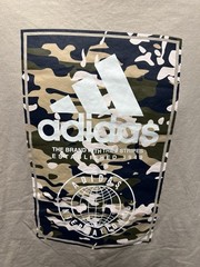 Adidas International Wonder Beige Camo Cotton Multi-Sport Men’s T-Shirt Sz L BB