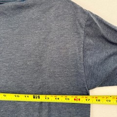 Volcom Graphic T-Shirt Mens Small Gray Blue Stone Logo Short Sleeve Tee