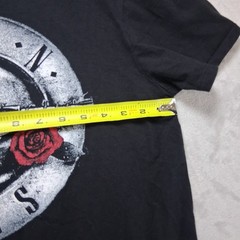 Guns N’ Roses Shirt Mens Large Black Band Tour 2023 North America Size Small Tee