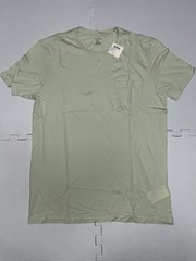 Club Monaco Mens Williams Short Sleeve Pocket Tee Green NWT Size Small Free Ship