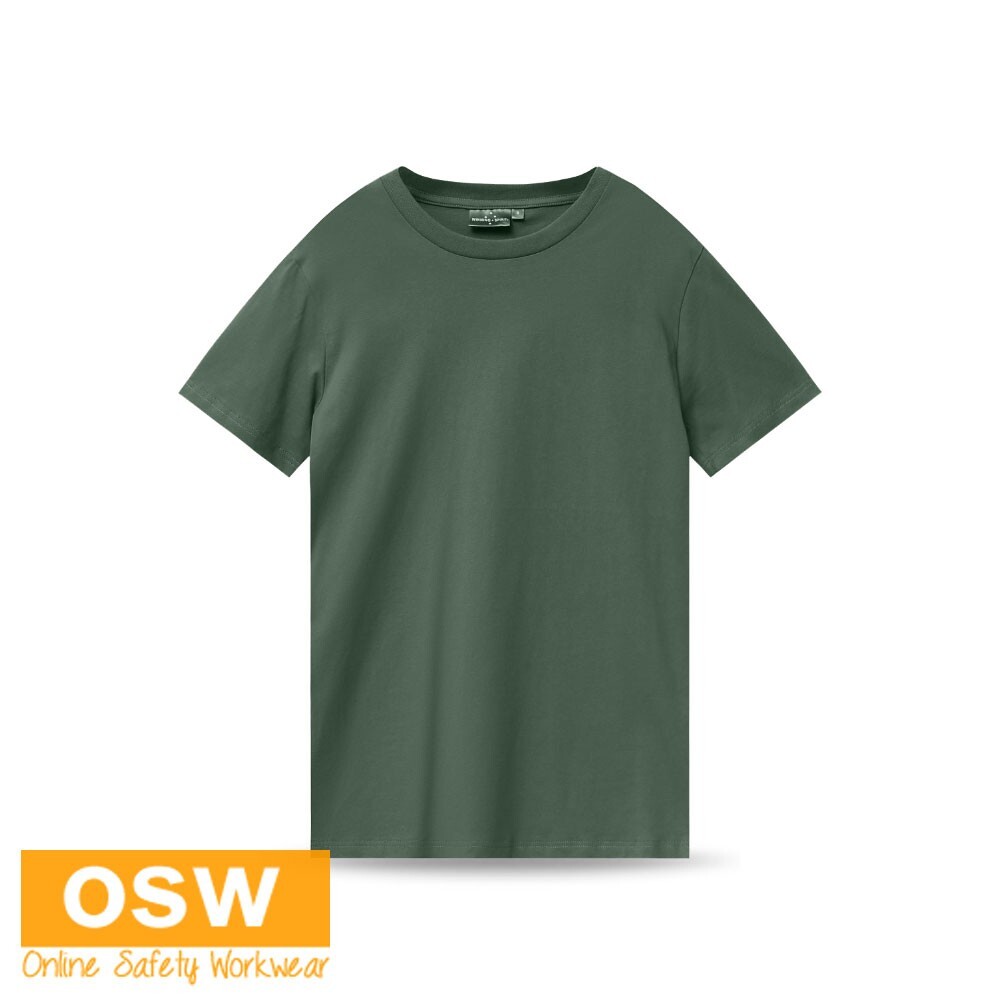 10 X Men’s Premium Cotton Short Sleeve Side seamed Crew Neck Tee Shirt TS41