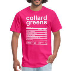 Collard Greens Nutrition Facts T-Shirt