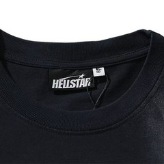 Hellsta vintage pure cotton men’s and women’s loose short sleeved T-shirt