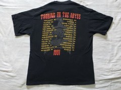 Vintage 1991 Slayer Touring In The Abyss Concert T-Shirt -Large- Original Owner