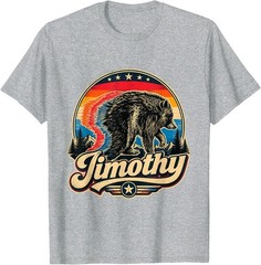 Funny Jimothy Raccoon Seattle Feral Legend Unisex T-Shirt