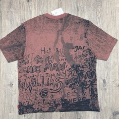 Air Jordan T Shirt Size XL Mens Red Black Graphic Crew 85 Short Sleeve