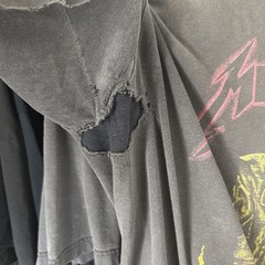 Vintage Metallica Shirt Mens XL Black Unforgiven Pushead 1992 Band Rock Tee 90s