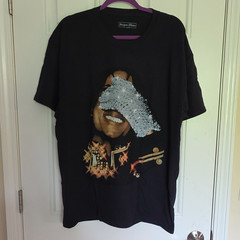 Headgear Classics Graphic Print Black Men’s XL Crew Neck Short Sleeve T-Shirt