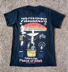 Primitive Skateboarding T-Shirt Men’s Size Small Graphic Print Black Shirt