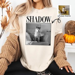Personalized Pet Comfort Tee Custom Dog Cat Lover Shirt Gift Idea