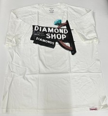 Diamond Supply Co T Shirt Size 2XL White Diamond Shop Short Sleeve Pullover