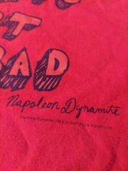 Vintage Napolean Dynamite My Lips Hurt Real Bad Shirt L XL Comedy Heder