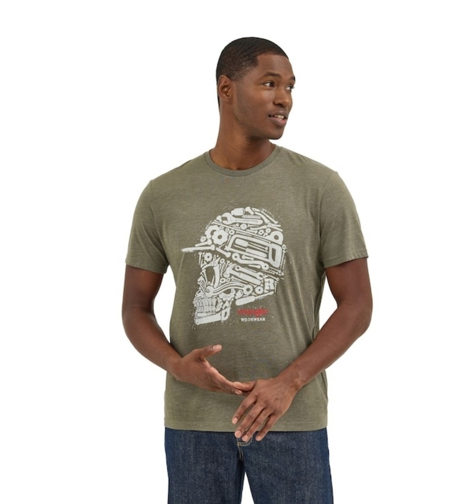 NWT Wrangler Men’s Green Light weight knit short-sleeved t-shirt