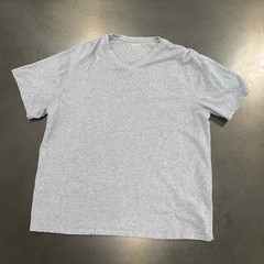 Quince XL Heather Grey Men’s Slub Cotton V-Neck T-Shirt