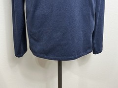 Spyder Active Pullover Shirt Men XL Blue Long Sleeve SPM100U