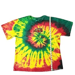 Vintage Florida Tie Dye T Shirt Mens L Woody Wagon Car Surfboard Bradenton Beach