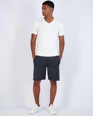5 Pack: Men’s V-Neck Dry-Fit Moisture Wicking Active Athletic Tech Performanc…