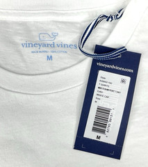 Vineyard Vines Men’s Short Sleeve Pocket T-Shirt White Size Medium (M) – NEW