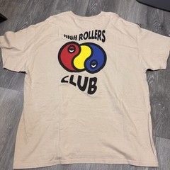 Men’s Alab High Rollers Club T-Shirt Sz XXL Streetwear Tan Colorway
