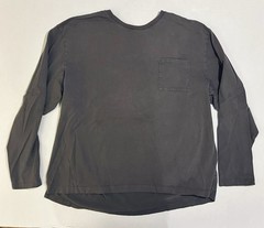 Set of (2) Goodthreads Long Sleeve Pocket T-Shirts in Men’s XXL Green and Gray