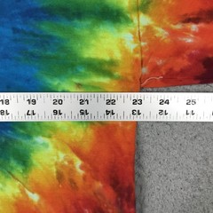 Alstyle Shirt Mens XL Multicolor Spiral Tie Dye Rainbow Psychedelic Graphic Tee