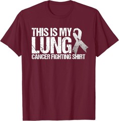This Is My Lung Cancer Fighting Cancer Awareness Unisex T-Shirt