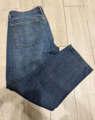 Lucky Brand Mens Straight Leg Jeans 34×30 Medium Blue Denim 35″ Actual Waist