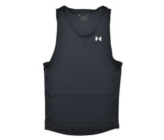 Under Armour Men’s Tech Training Tank Top Size Small Black HeatGear Sleeveless