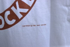 NOS Vintage 1991 Dave Stevens ROCKETEER Comic Graphitti T Shirt – MULTIPLE SIZES