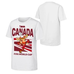 T-shirt Youth 2026 World Cup Canada Mascot Cottton T-Shirt