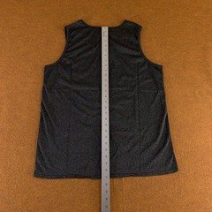 Spicy Tuna Mens Size Medium Charcoal Heather UPF 40+ Breathable Tank Top NWT