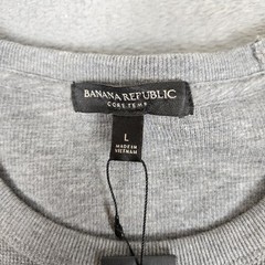 Banana Republic Core Temp Thermal Shirt Mens Large Gray Stretch Casual NWT