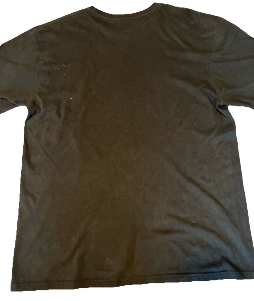 CSG Champs Sports Gear Men’s XL Black T-Shirt 100% Cotton Short Sleeve Crew Neck