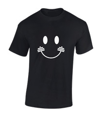 Happy Gym Smile Funny Training Top Weights Gym Design Unisex T-Shirt
