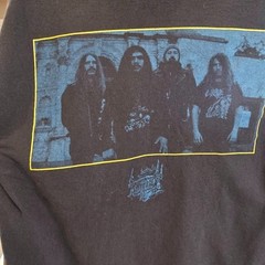 Skeletal Remains Shirt Mens Large Black Long Sleeve Entombment Of Chaos Tee