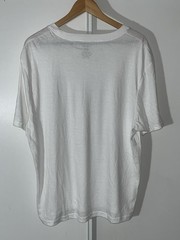True Religion T-shirt Mens XL White Metallic Horseshoe Logo Short Slevee Tee