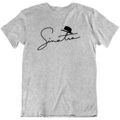 Frank Sinatra Icon Singer Music Pop Jazz T-shirt 100% Cotton Tee Gift New