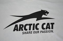 New Arctic Cat Share Our Passion Logo GILDAN T SHIRT White Size M & XL Dealer