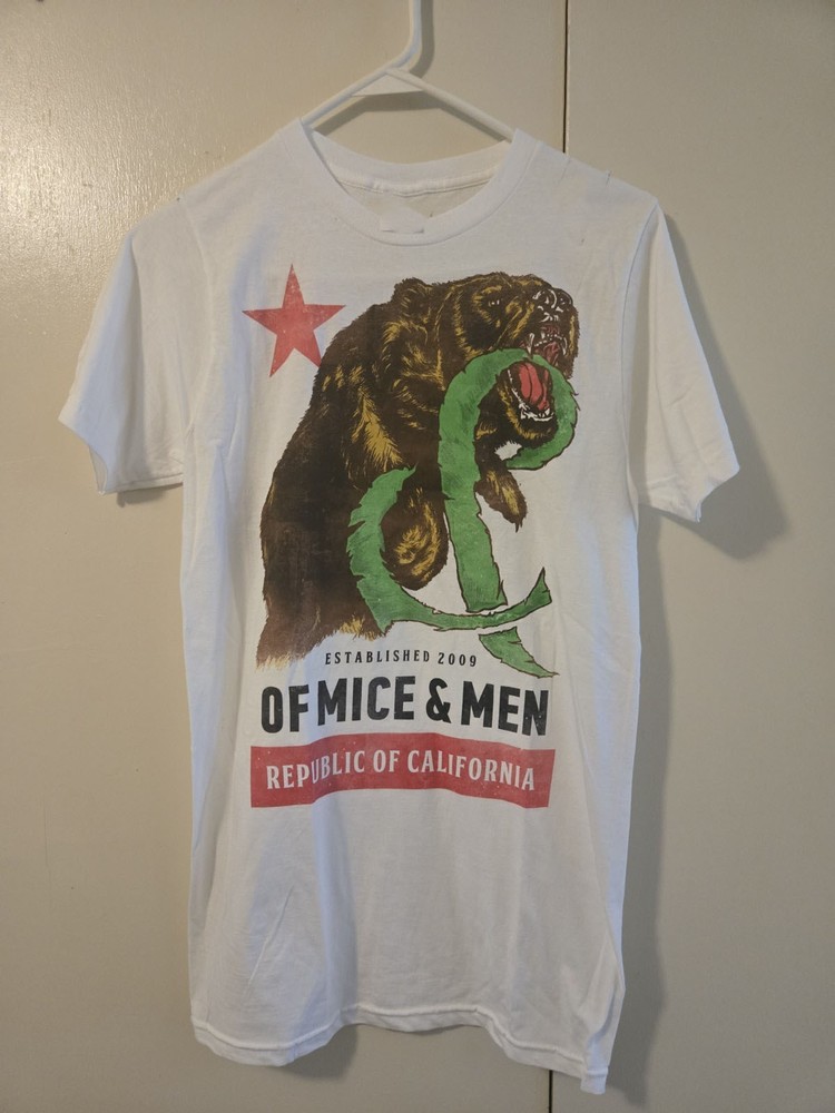 Rare! Of Mice and Men Band California shirt Shirt Unisex Concert S to 5XL TU448