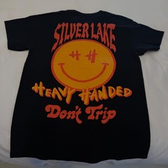 Free & Easy x Heavy Handed Silver Lake Dont Trip Graphic T-Shirt Black Medium