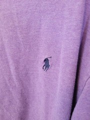 Polo Ralph Lauren Light Purple Solid Short Sleeve Crew Neck T Shirt 2XB